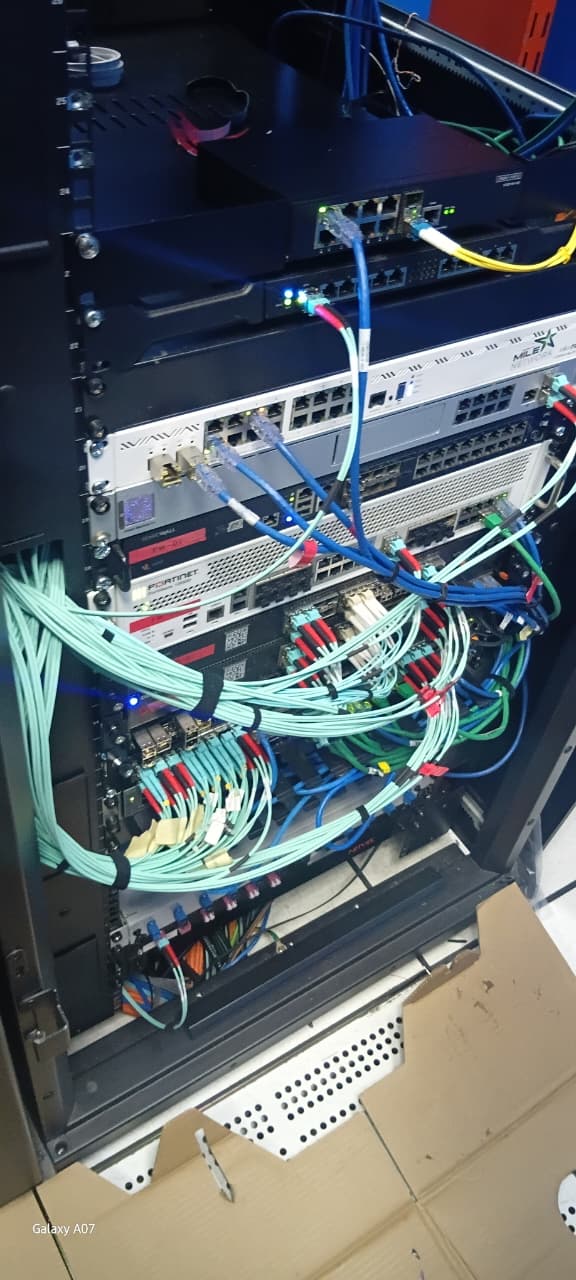 Foto fiber optic splicing 2