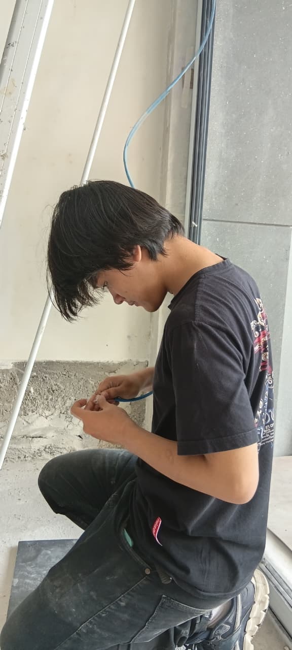 Foto terminasi kabel 1