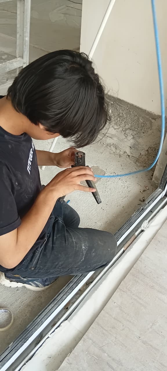 Foto terminasi kabel 2